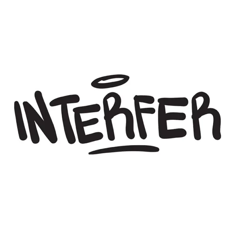 Logo saying interfere.