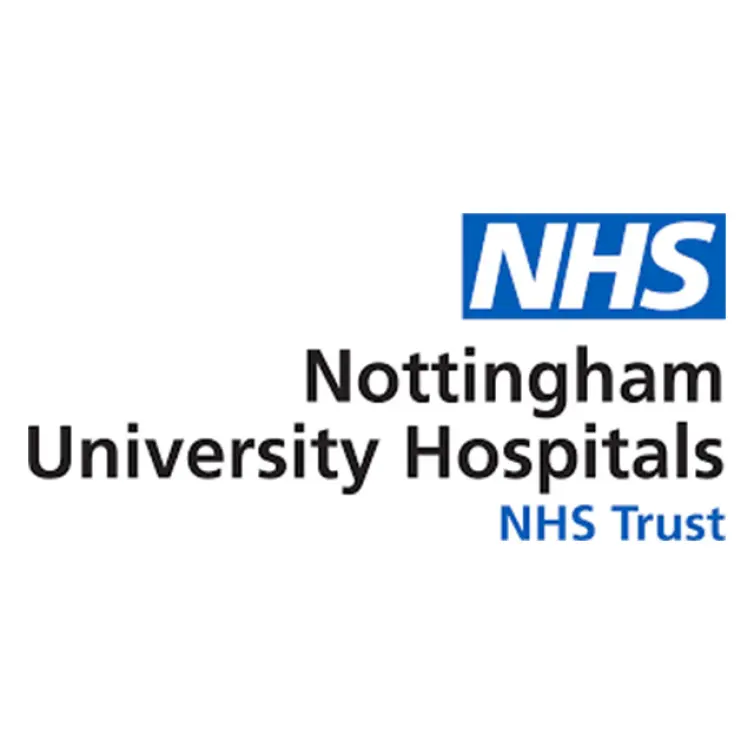 An image of Nottingham University Hospitals NHS Trust's logo.